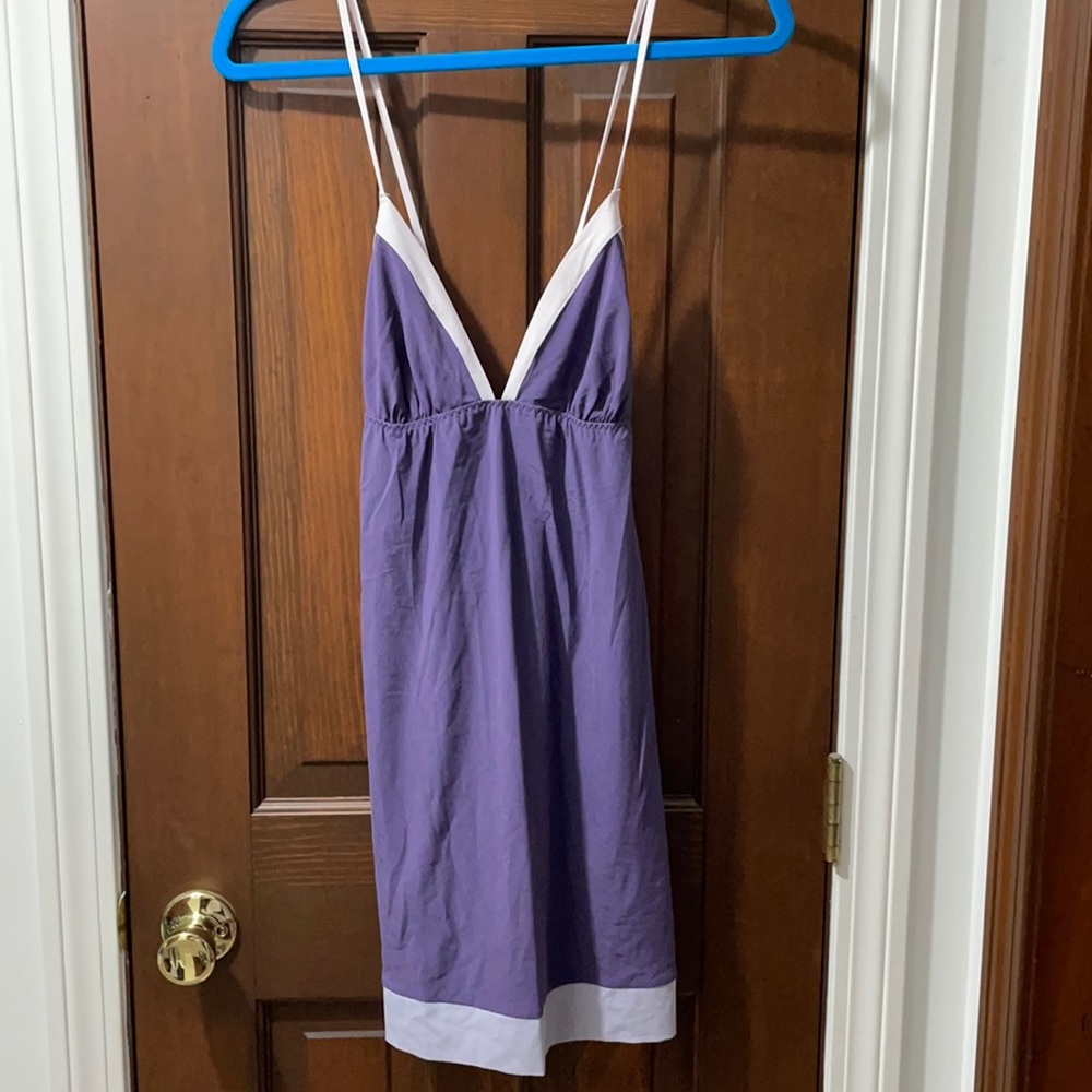 Victoria’s Secret Babydoll Purple Gray Large